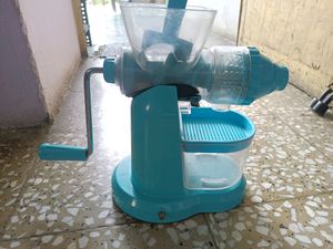 Jucier Machine Manually Used .