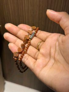 Brown Heart Shiny Chain✨
