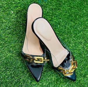 Chain Detail Pointed Heels 👠 Unused