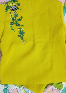 Pannkh Blazer Lime Green