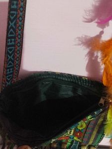 Embroidered Boho Bag