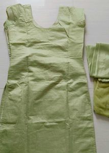 Light Olive Green Kurta Set