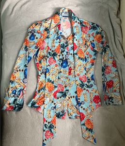 Multi Colour Paisley Boutique Blouse
