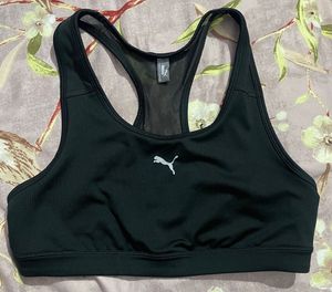 Puma Black Sports Bra