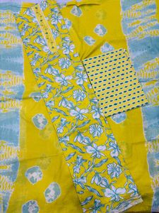 Floral Print Kurti Set