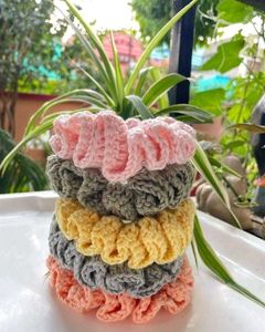 2 Crochet Scrunchie ✨🎀