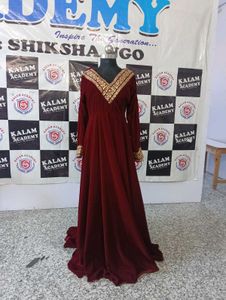 Sample Velvet Gown