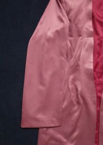 silk satin Rose Gold Open Front Women Belezar