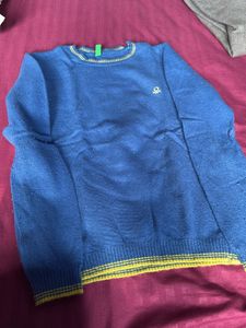 Blue Benetton Sweater