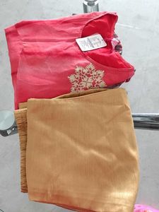 Front Slit Kurti+Pant
