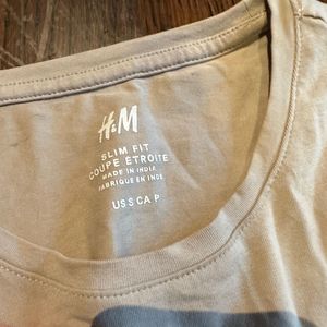 Beige H&amp;M T-Shirt