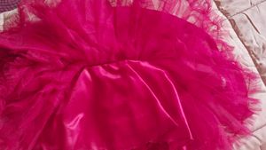 Red Flower Girl Dress