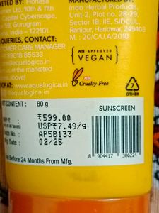 Pack Of 2 , Moisturizer &amp; Sunscreen