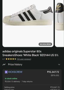 Adidas Superstar 80s Sneakers Shoes