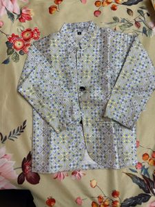 Boys Ethnic Jacket &amp; Pant Set