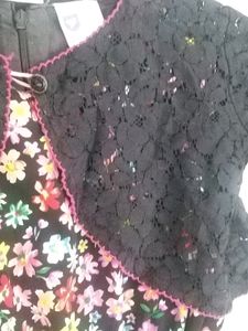 Wonderfull Durable Set Of Shrug And Frock