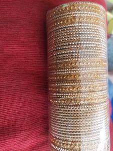 Gold Metal Set Bangles