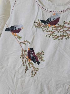 Elegant Embroidered Kurta