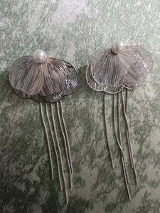 Floral Pearl Earrings