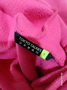 Pink Graphic Hoodie