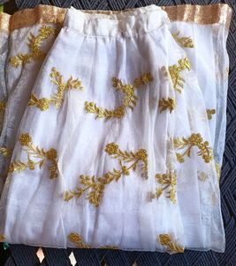 Beautiful White Ethenic Skirt 🤍