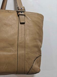 Vintage Coach Leather Tote Bag