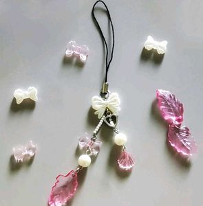 Cute Beaded Phone Charms