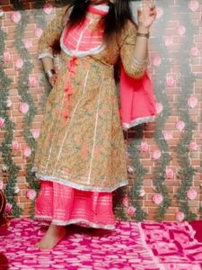 Firock Garara With Dupatta