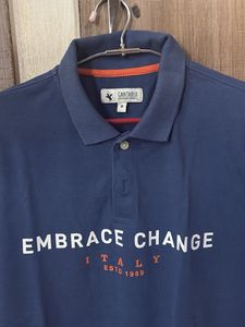 Navy Blue Polo T-Shirt