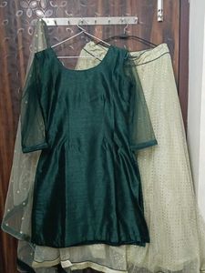 Elegant Green Kurta Set