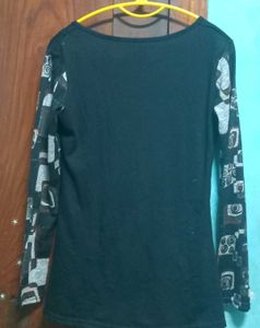 Tshirt With Overcoat