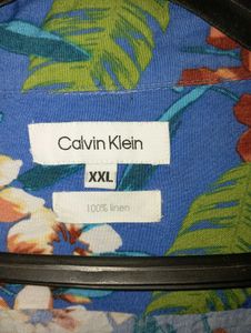 Calvin Klein Hawaiian Flower Shirt