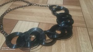 Black CrissCross Necklace