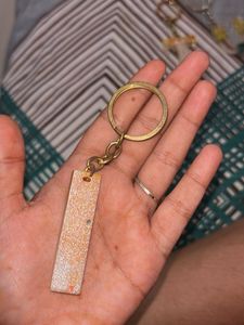 Alphabetic Resin Keychains