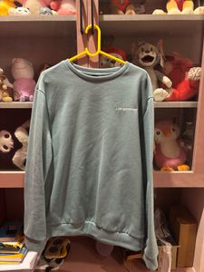 Stylish Mint Green Sweatshirt (Oversized)