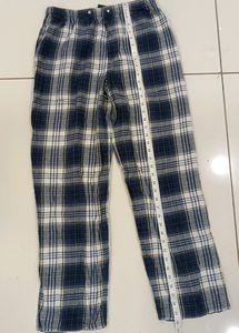 Checkered Track Pant(Woman).