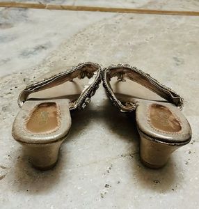 Elegant Gold Flats