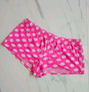 forever 21 Pink Polka Dot Shorts