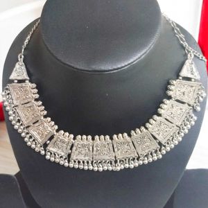 Oxidised Necklace.