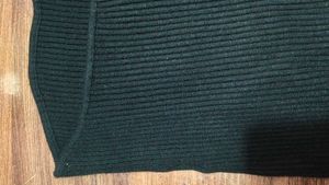 Ribbed Black Tube Top