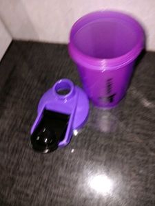 Purple Shaker Water Bottles (Set of 2)