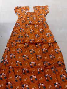 Elastic Cotton Nighties Combo Of 3