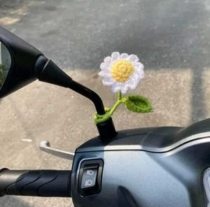 Crochet Flower Car Decor