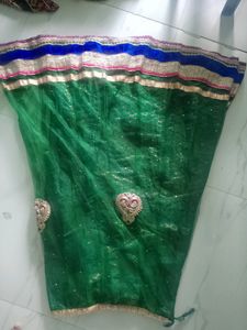 Beautiful Lehenga And Half Saree  No Damage All Go