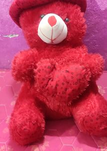 Teddy Bear Red Doll Big Size 4.5 Fit