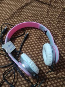 New Pink Headphones