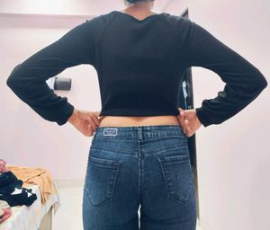 Black Crop Top