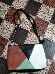 Multicolored Sling Bag