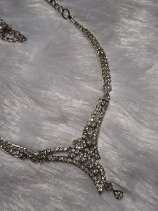 Sparkling Silver Necklace