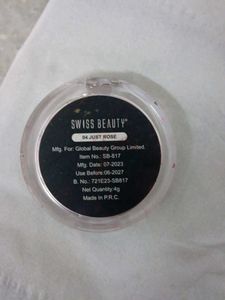 Blush -04 Just Rose Swiss Beauty
